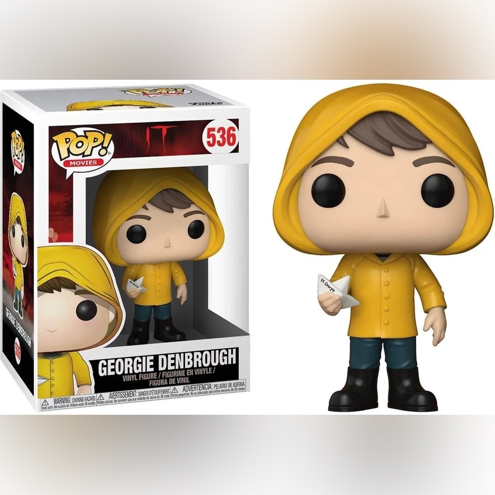 Georgie Denbrough Funko Pop! #536 W/Protector
